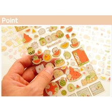 İTHAL E2-1 Sayfa Yaldızlı Tatlı Sticker - Numara : 7