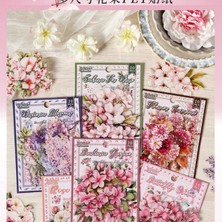 İTHAL P10-20 Adet Canlı Cicekler Pet Sticker - Numara : 3