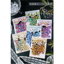 İTHAL P11-12 Adet Hologramlı Fener Pet Sticker - Numara : 4