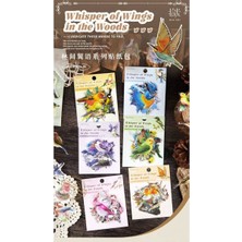 İTHAL O14-30 Adet Kus Pet Sticker - Renk : Mor