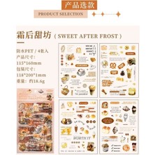 İTHAL E2-4 Sayfa Ajanda Pet Sticker - Renk : Siyah