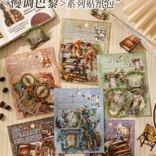 İTHAL P1-40 Adet Kitap Bahçe Pet Sticker - Numara : 3