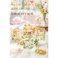 İTHAL P13-25 Adet Ev Esyalar Pet Sticker - Numara : 5