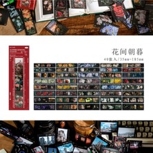 İTHAL O10-40 Adet Film Pet Sticker - Renk : Turuncu