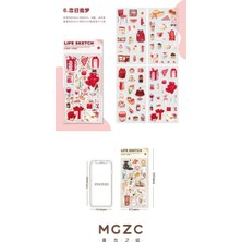 İTHAL W4-4 Sayfa Ajanda Sticker - Numara : 3