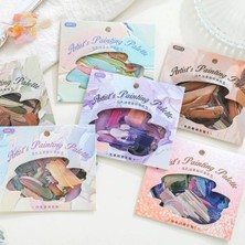 İTHAL W4-30 Adet Boya Pet Sticker - Numara : 1