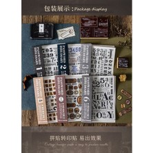 İTHAL E4-2 Sayfa Rakamlar Tranfer Sticker - Numara : 4