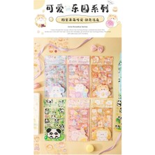 İTHAL E2-4 Sayfa Kawaii Hayvan Pet Sticker - Numara : 2