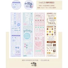 İTHAL L17-100CM Kendinden Kesimli Rakam ve Yazılar Sticker Tape