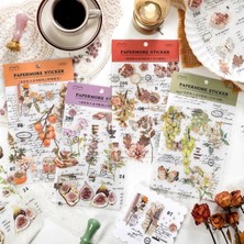 İTHAL W2-2 Sayfa Kendinden Kesimli Yaldızlı Pet Sticker - Numara : 2