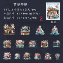 O3-15 Adet Terzi Temalı Pet Sticker
