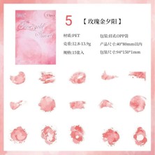 İTHAL D5-15 Adet Boya Pet Stlcker - Numara : 6