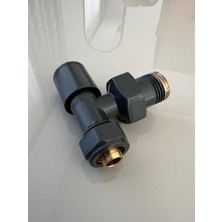 ZİCRA Köşe Siyah Px Mobil 16 X2 Vana