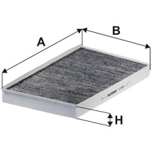 Mercedes Vito Tüm Motor Tipleri Tüm Yakıt Tipleri Karbonlu Polen Filtresi 2004-2014 Filtron