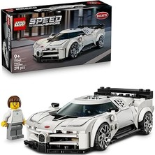 LEGO Speed Champions Bugatti Centodieci 77240 – 9 Yaş ve Üzeri Çocuklar Için Koleksiyonluk Model Araba, Det... + 3 LEGO