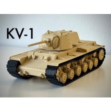 Forge Triverse Kv-1 Heavy Tank 1:35 Hareketli Paletli Tank Model Kiti