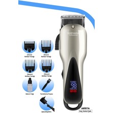 Özbience Paslanmaz Çelik LED Ekranlı Hız Ayarlı Saç Sakal Şekillendirici