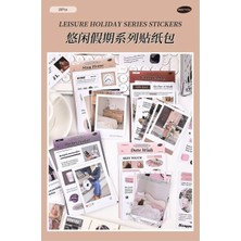 İTHAL U7-20 Sayfa Sticker Seti - Renk : Mavi