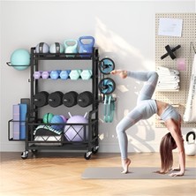 Rane Yoga Pilates Kettlebell Pilates Topu Yoga Roller Mat Ring Dambıll Çok Yönlü Kullanımlı Stand