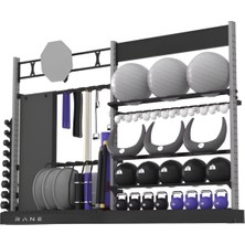Rane Çok Yönlü Kullanımlı Çalışma İstasyonu Standı Gri Malzeme ile Ergonomik Tasarım