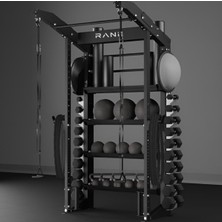 Rane Dambıl Sağlık Topu Bosu Topu Trx Aparat Halkalı Kettlebel Çok Amaçlı Kullanım Rack Stand
