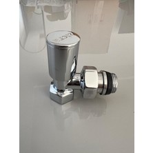 ZİCRA Krom Köşe Pprc 1/2" Vana Ultra Lüks