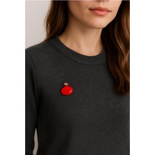 Uğurlu Dükkan Büyük Nar Iğneli Broş