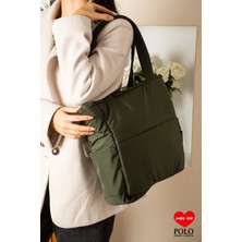 POLOGRAND London Orijinal Geniş Hacimli Su Geçirmez Puf Şişme Shopper Okul Spor Iş Için Büyük Boy Omuz ve Kol Çantası