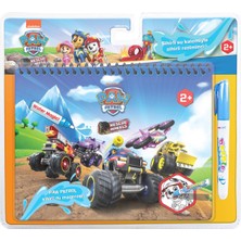 Gepettoys Paw Patrol Orijinal Lisanslı Nickelodeon Özel Sulu Kalem ile Sihirli Boyama Kitabı Water Magic