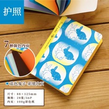 S18-TN Pasaport Boy Renkli Kağıt Refil