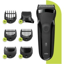 Özbience 3'ü 1 Arada Series 3 300 Bt Tıraş Makinesi Siyah