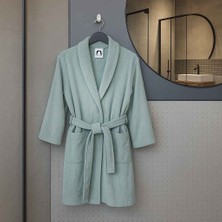 Alesta Home Alesta Home Pamuklu Yeşil Bornoz BRNZ013