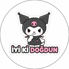Bsb Doğumgünü Sloganlı Sticker Etiket 18CM ST7193