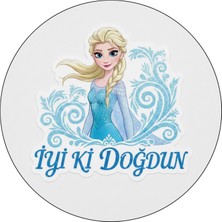 Bsb Doğumgünü Sloganlı Sticker Etiket 18CM ST7205