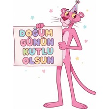 Bsb Doğumgünü Sloganlı Sticker Etiket 18CM ST7138