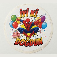 Bsb Doğumgünü Sloganlı Sticker Etiket 18CM ST7248