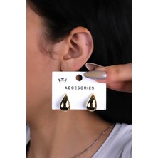 Minimal Göz Yaşı Damla Küpe