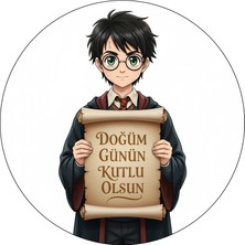 Bsb Doğumgünü Sloganlı Sticker Etiket 18CM ST7137