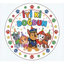 Bsb Doğumgünü Sloganlı Sticker Etiket 18CM ST7260