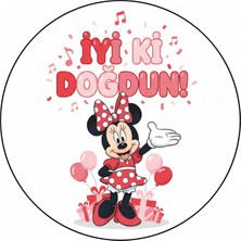 Bsb Doğumgünü Sloganlı Sticker Etiket 18CM ST7218