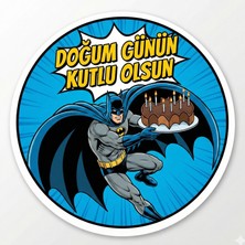 Bsb Doğumgünü Sloganlı Sticker Etiket 18CM ST7250