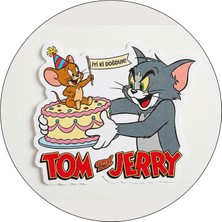Bsb Doğumgünü Sloganlı Sticker Etiket 18CM ST7237