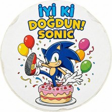Bsb Doğumgünü Sloganlı Sticker Etiket 18CM ST7263