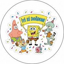 Bsb Doğumgünü Sloganlı Sticker Etiket 18CM ST7228