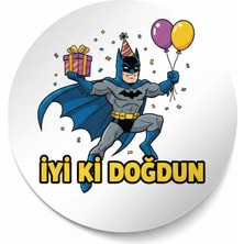 Bsb Doğumgünü Sloganlı Sticker Etiket 18CM ST7209