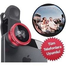 Marsilyan Balık Gözü Cep Telefonu Lensi (Tüm Modellere Uyumlu)