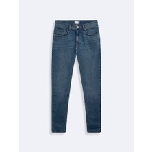 LTB New Smarty Dar Paça Orta Bel Mavi Jean Pantolon