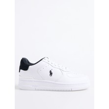 Polo Ralph Lauren Siyah - Beyaz Kadın Sneaker Masters Crt