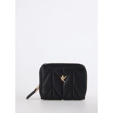 Fabrika Siyah Kadın Cüzdan Frk 546 Orta  Siyah