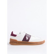 Polo Ralph Lauren Beyaz - Bordo Kadın Sneaker Hrt Aera Pp